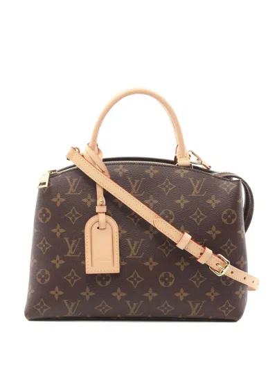 Pre-owned Louis Vuitton 2021 Petit Pare Pm Two-way Handbag In Brown