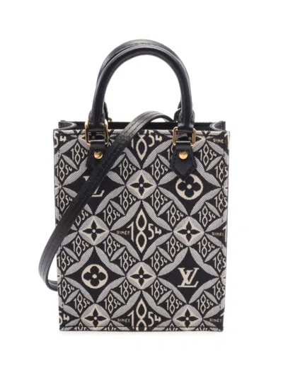 Pre-owned Louis Vuitton 2021 Petit Sac Plat Two-way Handbag In 黑色