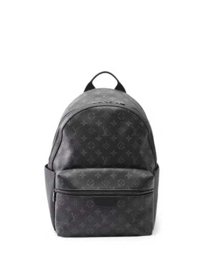 Pre-owned Louis Vuitton 2021 Pm Discovery Backpack In Black