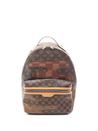 Pre-owned Louis Vuitton 2021 Pm Discovery Backpack In Brown