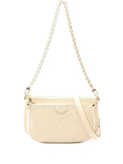 Pre-owned Louis Vuitton 2021 Pochette Accessoires Shoulder Bag In Neutral