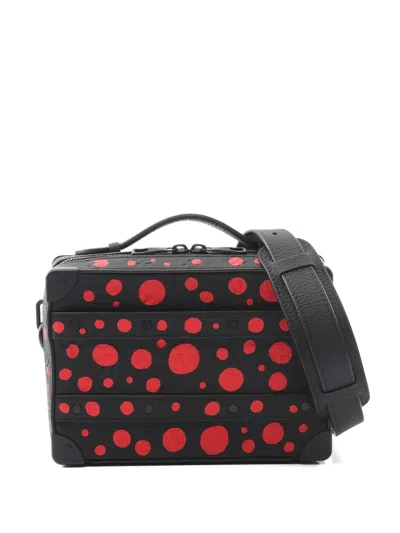 Pre-owned Louis Vuitton 2021 Polka-dot Leather Tote Bag In Black