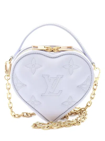 Pre-owned Louis Vuitton 2021 Pop My Heart Tote Bag In Purple
