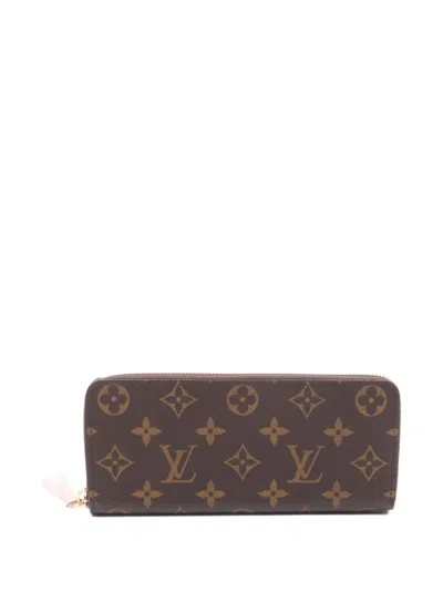 Pre-owned Louis Vuitton 2021 Portefeuil Monogram Wallet In Brown