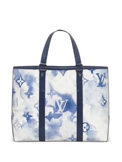 Pre-owned Louis Vuitton 2021  Weekend Pm Tote Bag In White