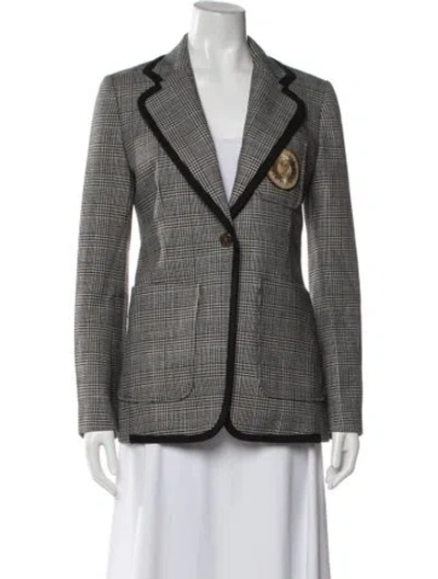 Pre-owned Louis Vuitton 2021 Preppy Blazer In Grey