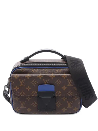 Pre-owned Louis Vuitton 2021 S-lock Monogram Messenger Bag In Brown