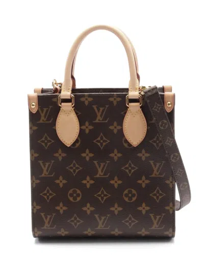 Pre-owned Louis Vuitton 2021 Sac Plat Bb Tote Bag In Brown