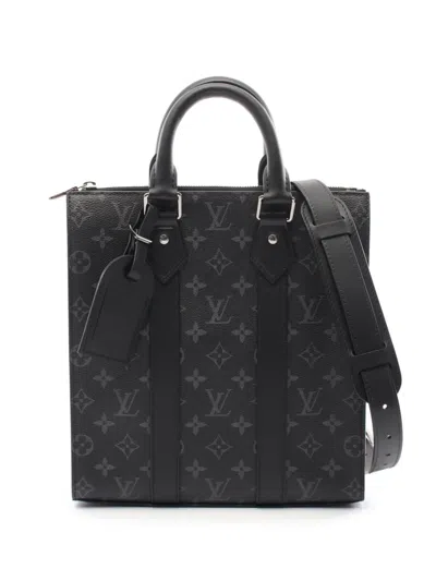 Pre-owned Louis Vuitton 2021 Sac Plat Handbag In 黑色
