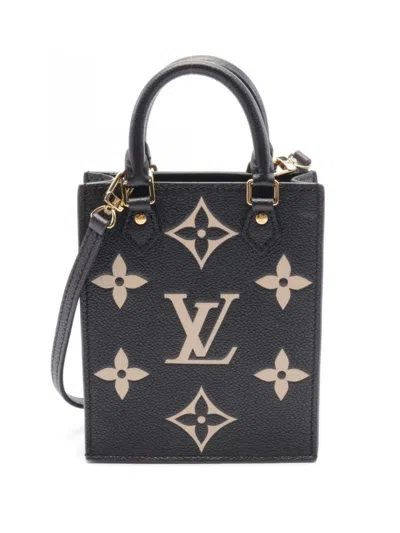 Pre-owned Louis Vuitton 2021 Sac Plat Handbag In Black