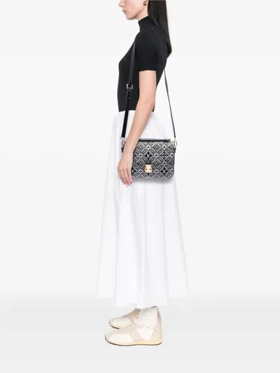Pre-owned Louis Vuitton 2021 Since 1854 Pochette Metis Satchel In Black