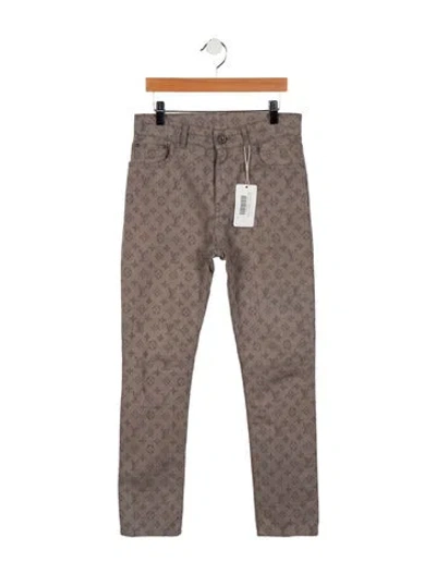 Pre-owned Louis Vuitton 2021 Skinny Jeans In Neutral
