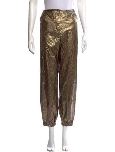 Pre-owned Louis Vuitton 2021 Skinny Leg Pants In Gray