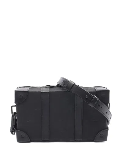 Pre-owned Louis Vuitton 2021 Soft Trunk Monogram Shoulder Bag In Black