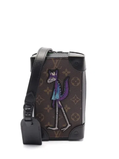 Pre-owned Louis Vuitton 2021 Soft Trunk Phone Box In Brown