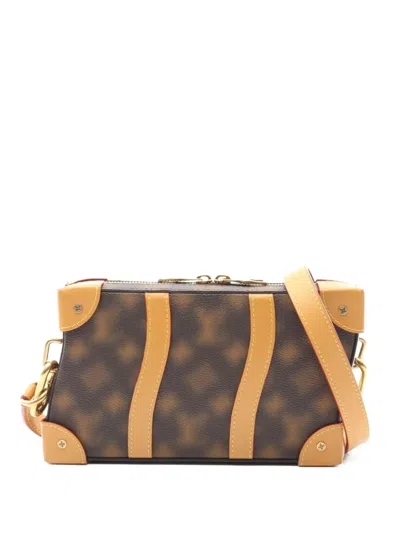 Pre-owned Louis Vuitton 2021 Soft Trunk Shoulder Bag In Brown