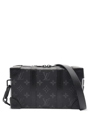 Pre-owned Louis Vuitton 2021 Soft Trunk Wallet In Black