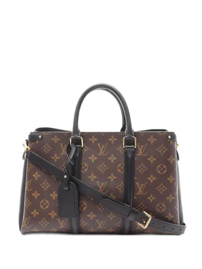 Pre-owned Louis Vuitton 2021 Soufflot Nv Mm Handbag In Brown