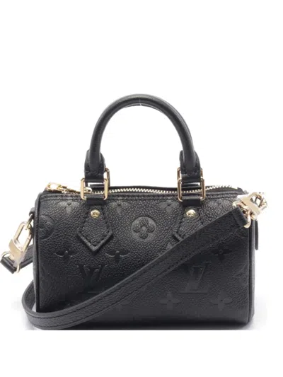 Pre-owned Louis Vuitton 2021 Speedy Handbag In Black