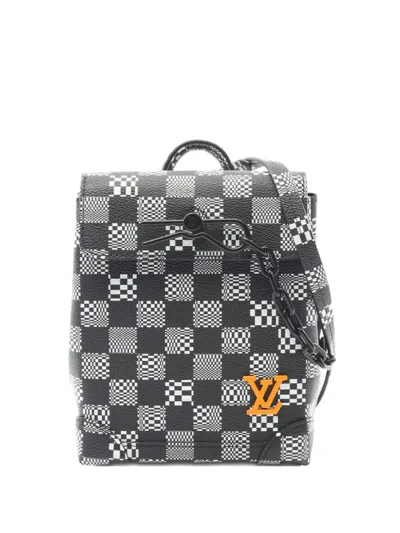 Pre-owned Louis Vuitton 2021 Steamer Xs Shoulder Bag In Black