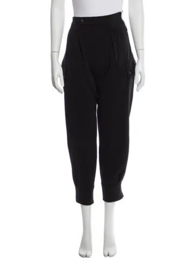Pre-owned Louis Vuitton 2021 Straight Leg Pants In Black