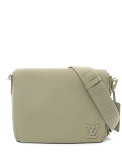 Pre-owned Louis Vuitton 2021 Take Off Messenger Bag In Green