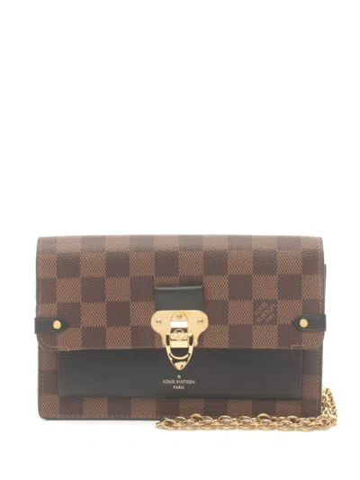 Pre-owned Louis Vuitton 2021 Vavin Wallet-on-chain In 褐色