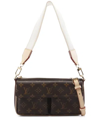 Pre-owned Louis Vuitton 2021 Vivacité Shoulder Bag In Brown