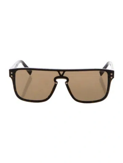 Pre-owned Louis Vuitton 2021 Waimea Sunglasses In Brown