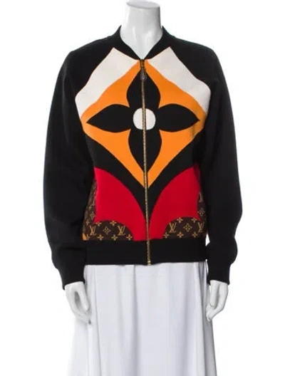 Pre-owned Louis Vuitton 2021 Wool Bomber Jacket In Multi