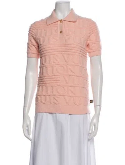 Pre-owned Louis Vuitton 2021 Wool Polo In Pink