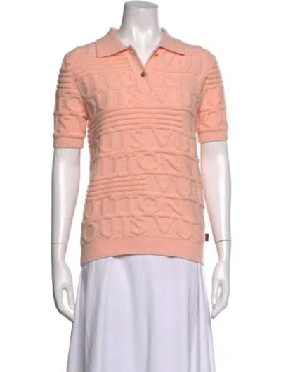 Pre-owned Louis Vuitton 2021 Wool Polo In Pink