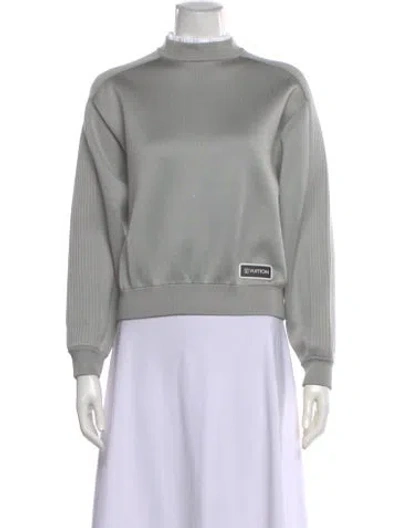 Pre-owned Louis Vuitton 2021 Wool Sweater In Gray