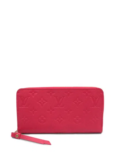 Pre-owned Louis Vuitton 2021 Zippy Wallet In 红色