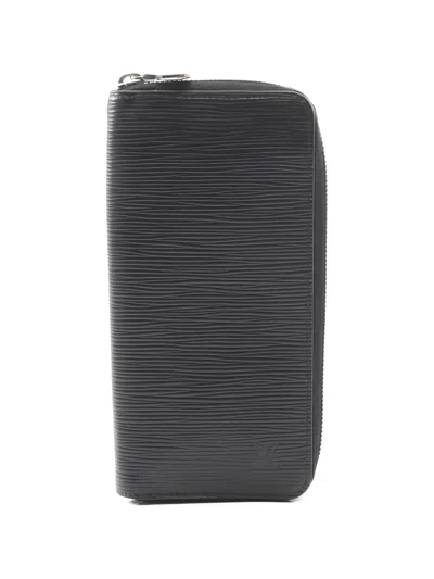 Pre-owned Louis Vuitton 2021 Zippy Wallet In Black