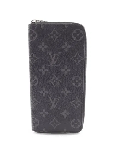 Pre-owned Louis Vuitton 2021 Zippy Wallet In Black
