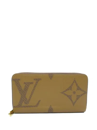 Pre-owned Louis Vuitton 2021 Zippy Wallet In Brown