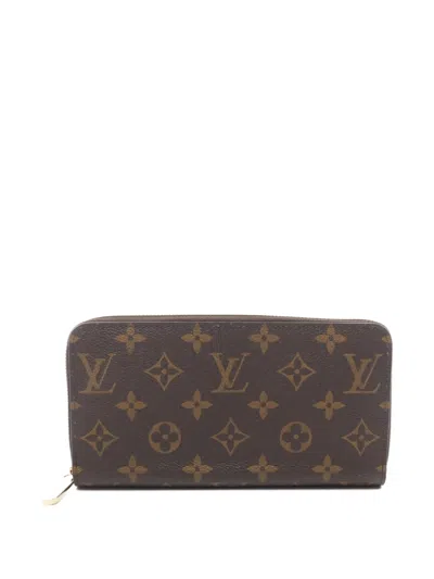 Pre-owned Louis Vuitton 2021 Zippy Wallet In Brown