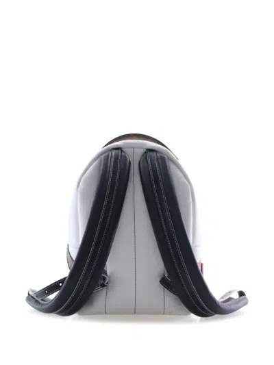 Pre-owned Louis Vuitton 2021-2026 Calfskin Monogram Airline Palm Springs Pm Backpack In Brown