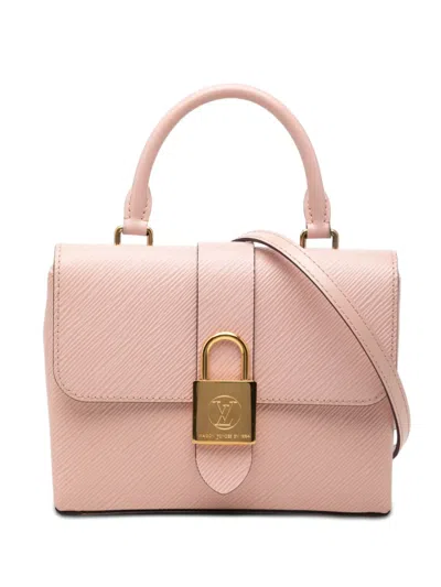 Pre-owned Louis Vuitton 2021-2026 Epi Locky Bb Satchel In Pink
