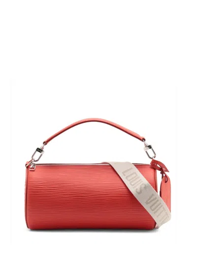 Pre-owned Louis Vuitton 2021-2026 Epi Xl Soft Polochon Mm Satchel In Red