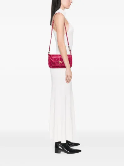 Pre-owned Louis Vuitton 2021-2026 Fall For You Monogram Maxi Multi Pochette Accessoires Satchel In Pink
