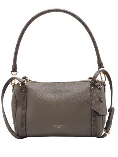 Pre-owned Louis Vuitton 2021-2026 Monogram Express Pm Satchel In Brown