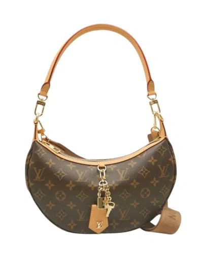 Pre-owned Louis Vuitton 2021-2026 Monogram Looping Satchel In Brown