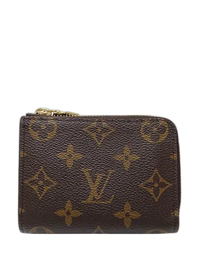 Pre-owned Louis Vuitton 2021-2026 Monogram Noah Compact Wallet Small Wallets In Brown