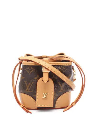 Pre-owned Louis Vuitton 2021-2026 Monogram Noe Purse Bucket Bag In Brown