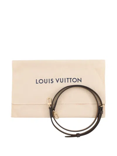 Pre-owned Louis Vuitton 2021-2026 Monogram Reverse Onthego Bb Satchel In Brown