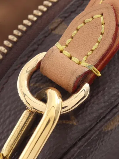 Pre-owned Louis Vuitton 2021-2026 Monogram Utility Satchel In Brown