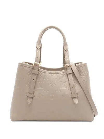 Pre-owned Louis Vuitton 2021s Babylon Pm Leather Tote Bag In Neutral