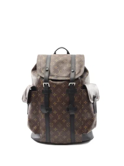 Pre-owned Louis Vuitton 2021s Christopher Mm Backpack In Brown